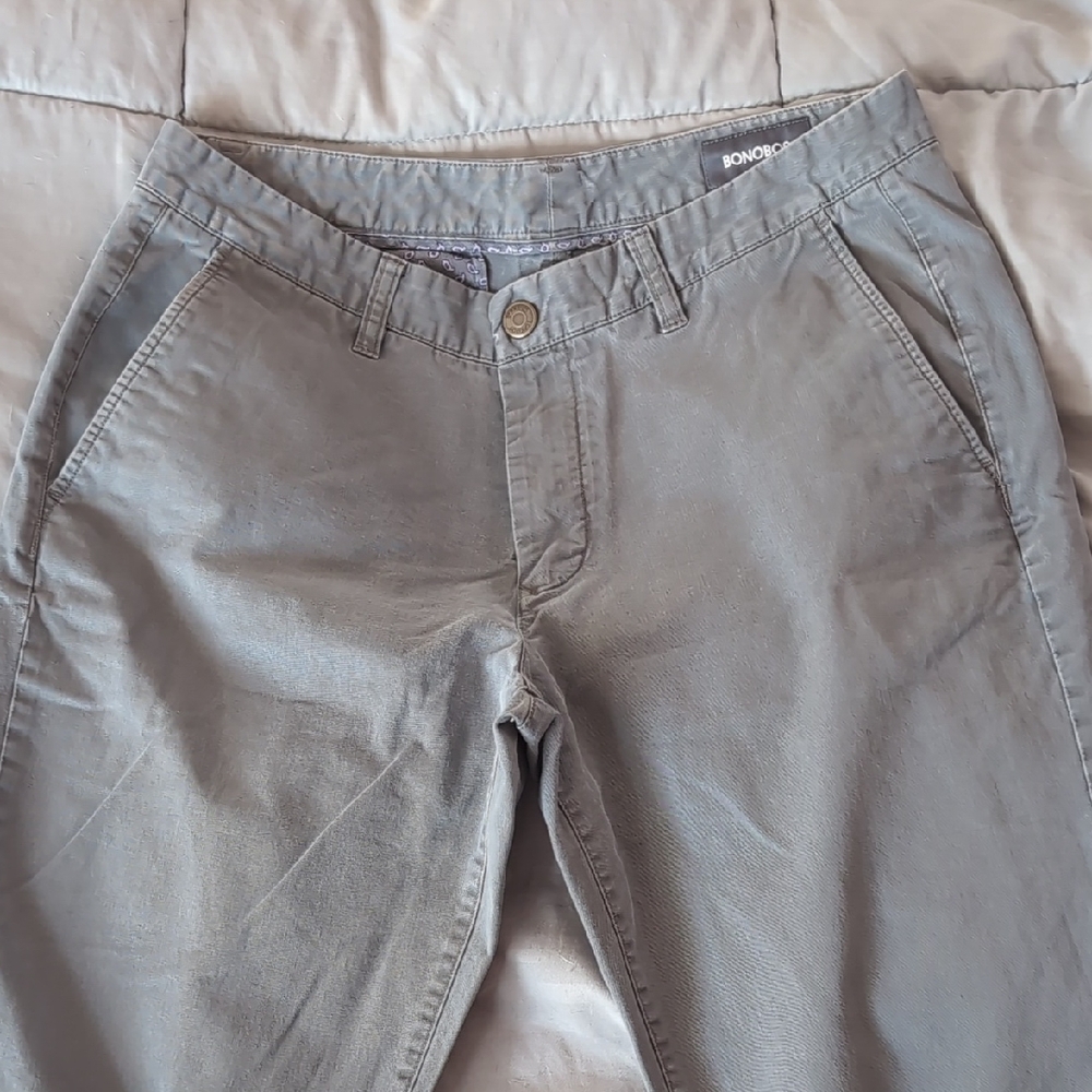 Bonobos Men's Gray Chino Pants